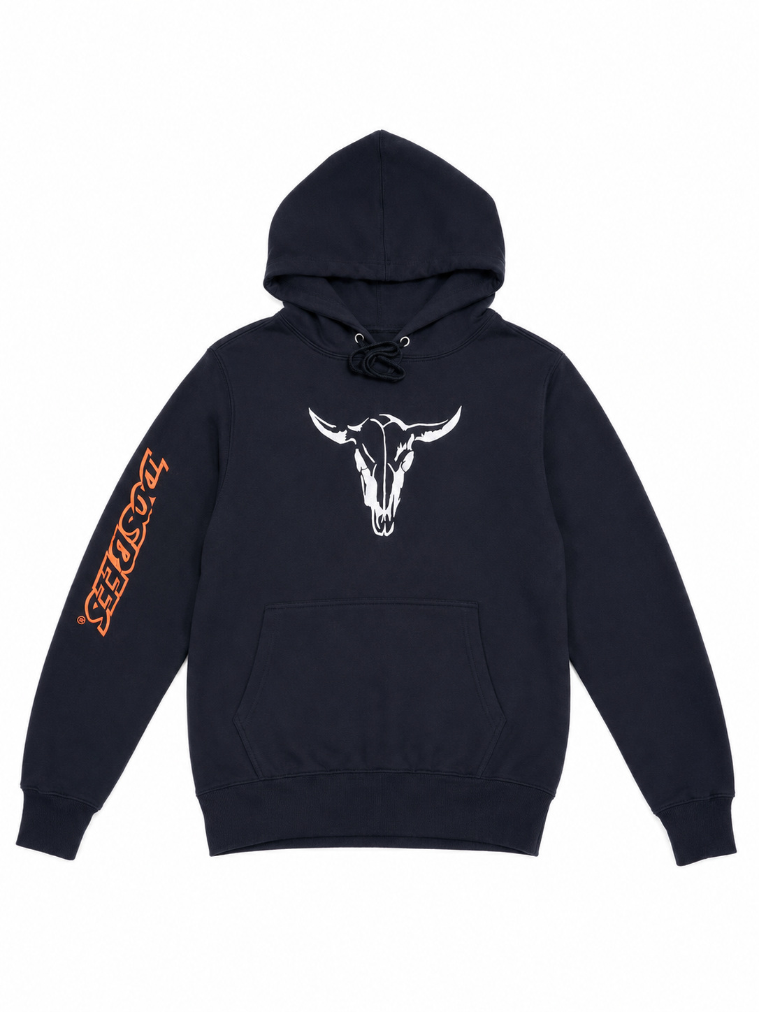 Bosbees Swart Hoodie met Silwer Logo